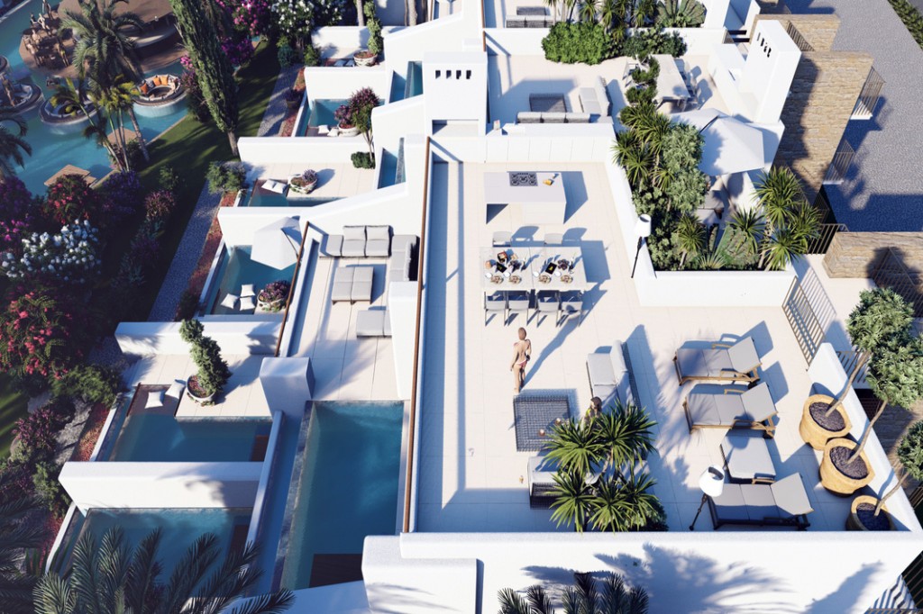 Апартаменты 3+1 ID 064103 с  бассейном