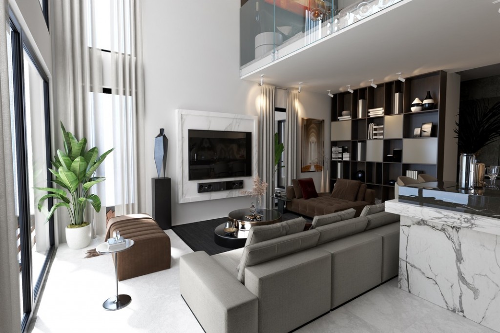 Апартаменты 2+1 ID 094002 лофт пентхаус