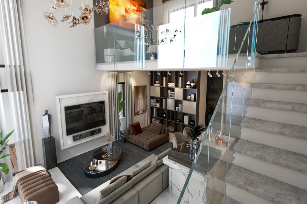 Апартаменты 2+1 ID 094002 лофт пентхаус