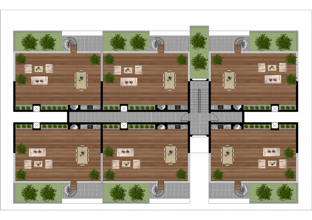 Апартаменты 2+1 ID 150006 пентхаус