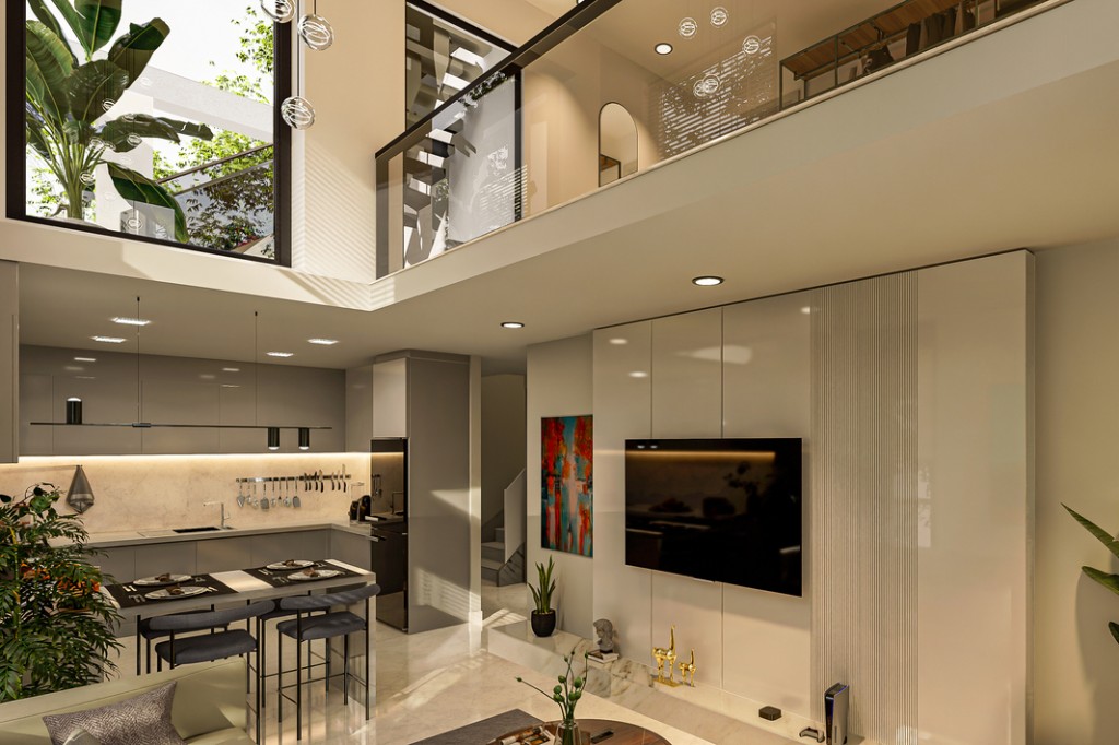 Апартаменты 2+1 ID 164002 лофт пентхаус