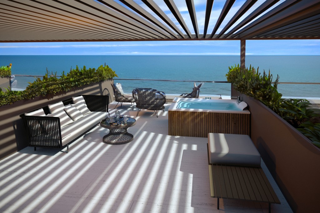 Апартаменты 1+1 ID 201003 пентхаус