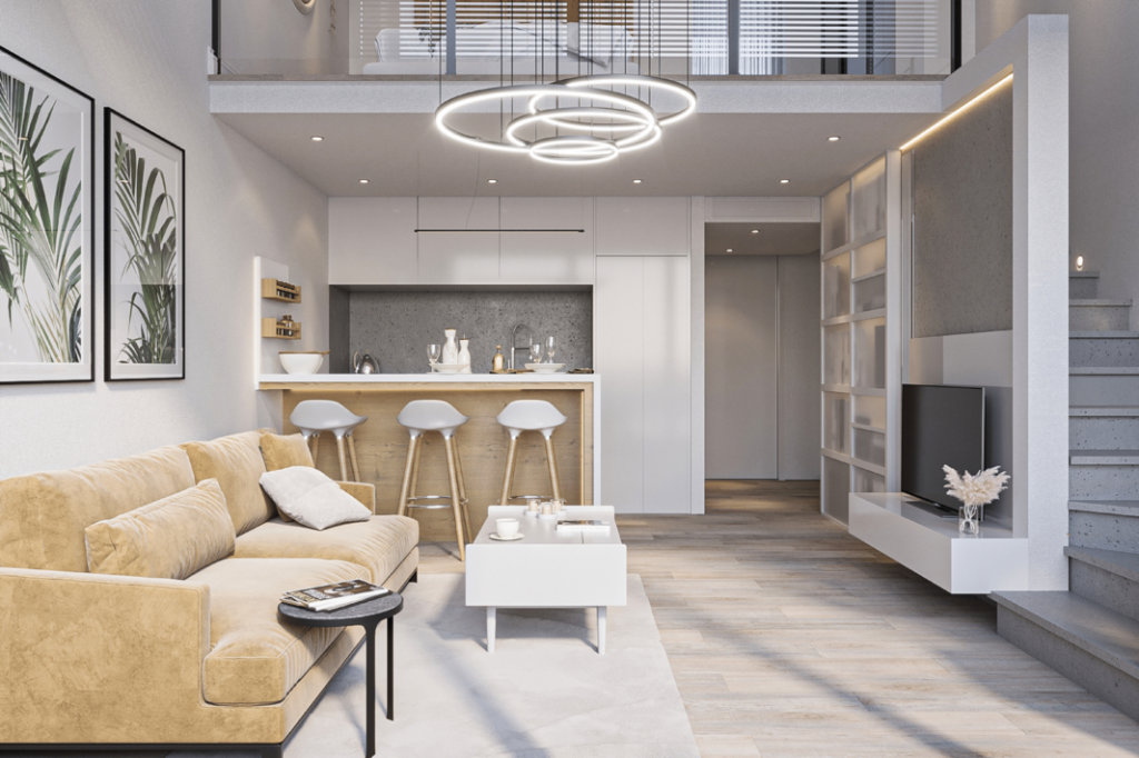 Апартаменты 1+1 ID 204002 лофт