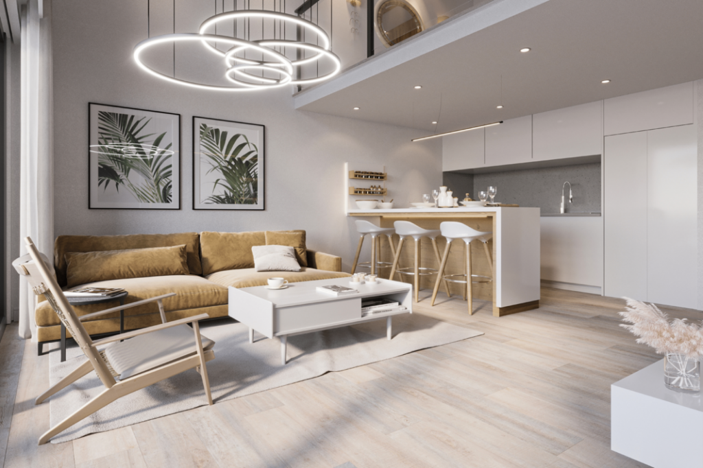 Апартаменты 1+1 ID 204002 лофт