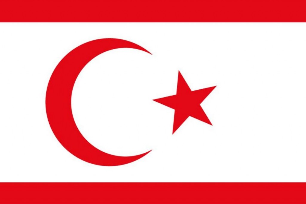 Государственный флаг Северного Кипра