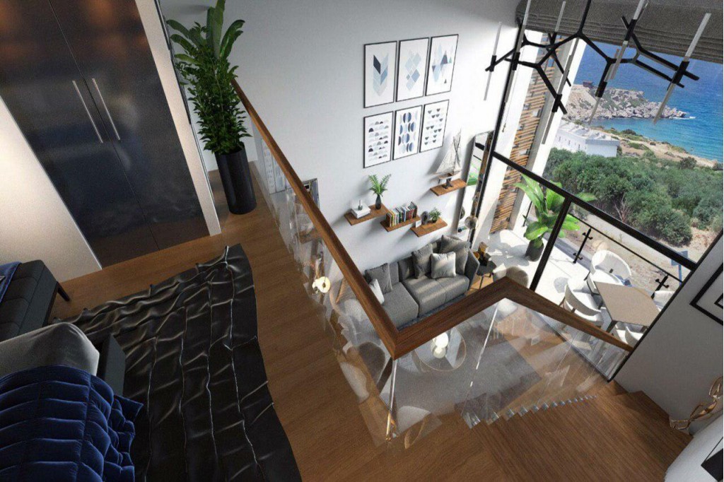 Апартаменты ID 011001 2+1 лофт пентхаус