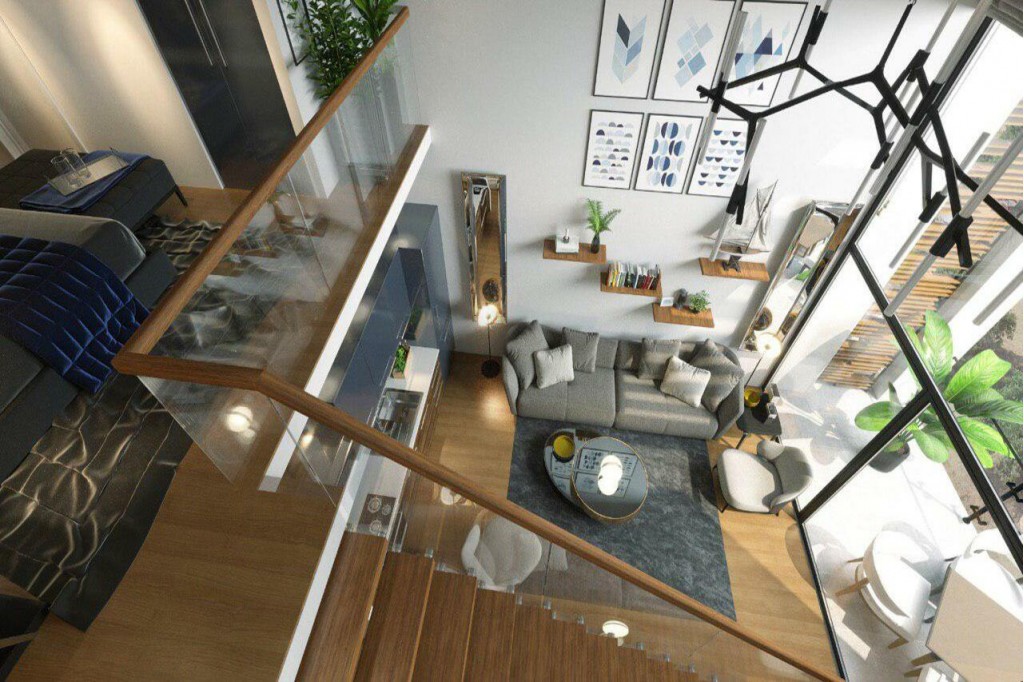 Апартаменты ID 011001 2+1 лофт пентхаус